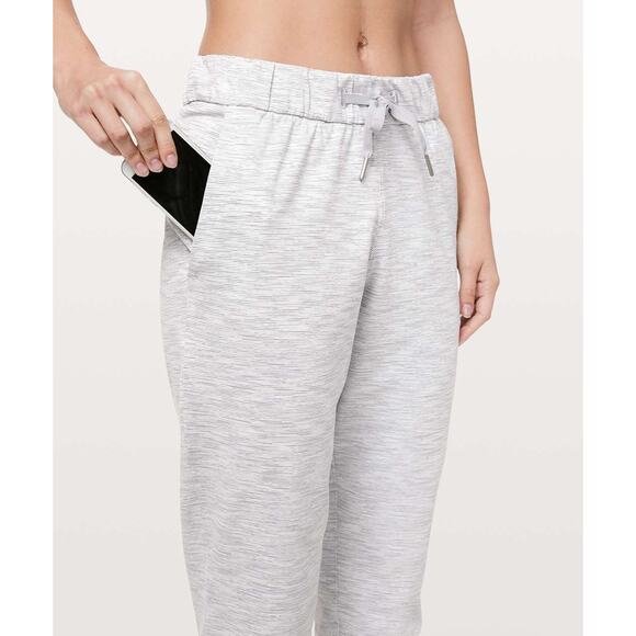 Lululemon On The Fly Jogger Pant 27" Wee Are From Space Nimbus Battleship WMN 6 - Picture 8 of 8